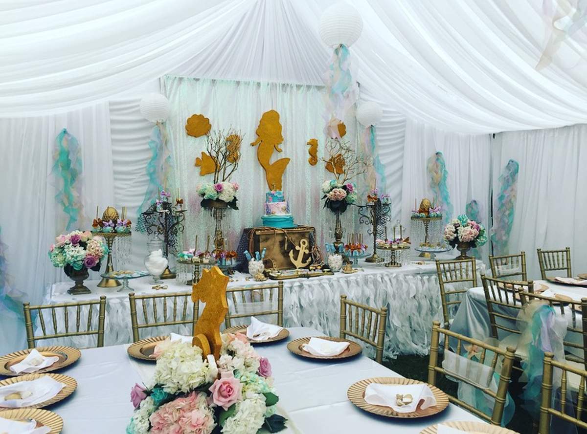 Under The Sea With EMMALEE - Under the Sea, Mermaid , 1st birthday