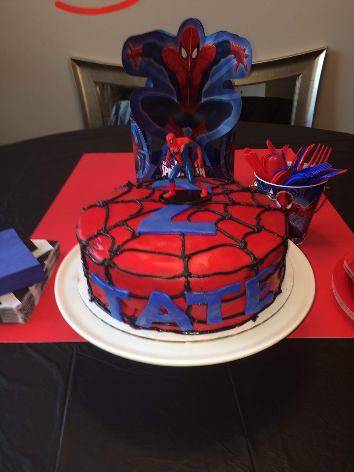 Tate's Spider-Birthday! - Spiderman