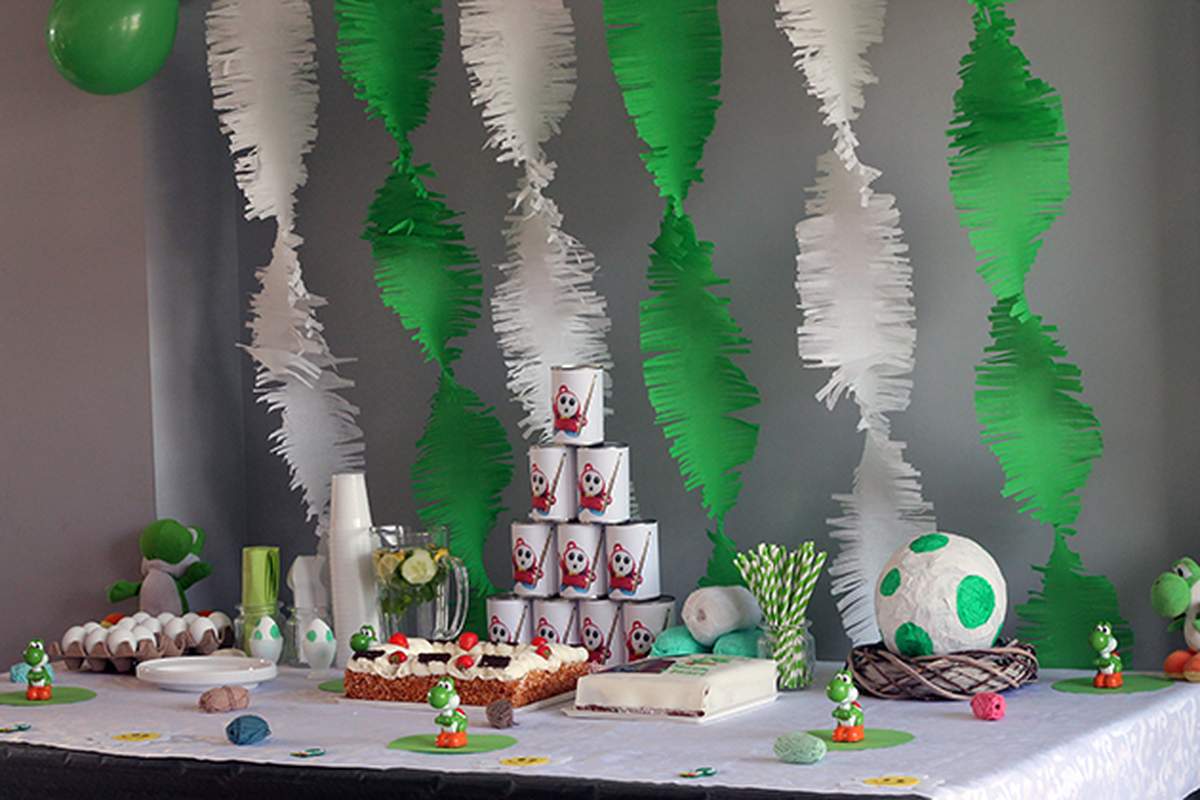 Yoshi's Woolly World Party - Yoshi