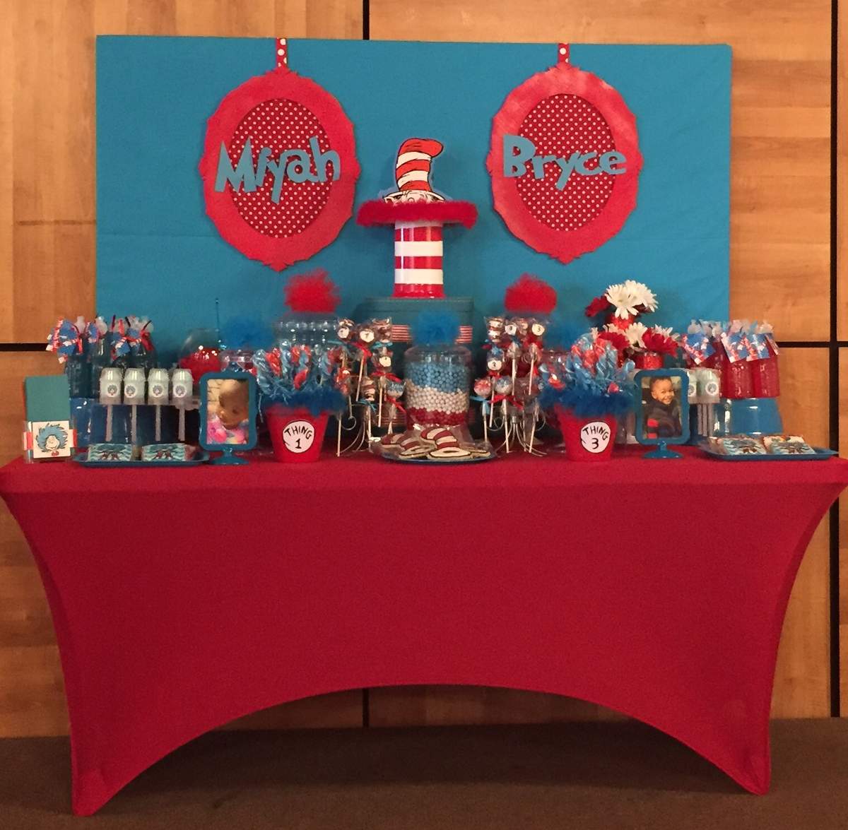 Thing 1 &Thing 3 - Dr. Seuss