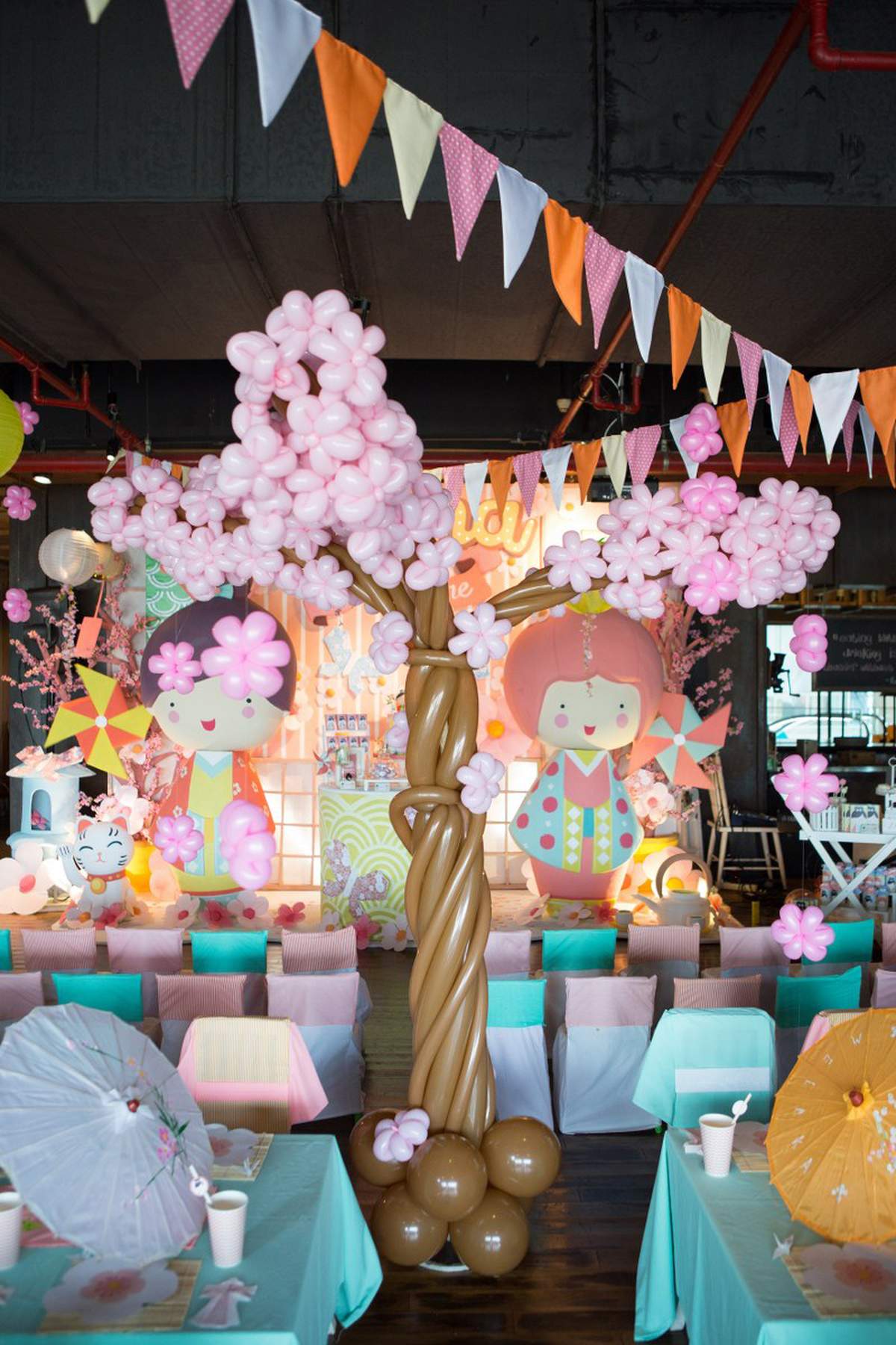 Japanese Birthday Party Ideas Photo 6 of 28 Catch My Party