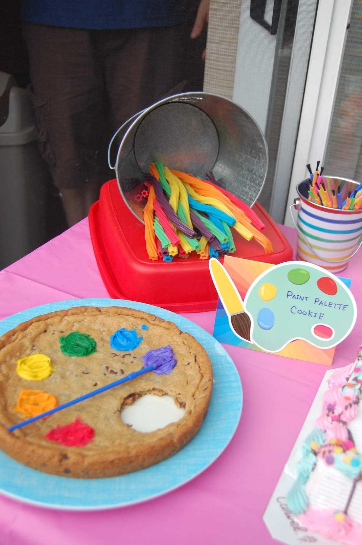 Art/Painting Birthday Party Ideas Photo 11 of 17 Catch My Party