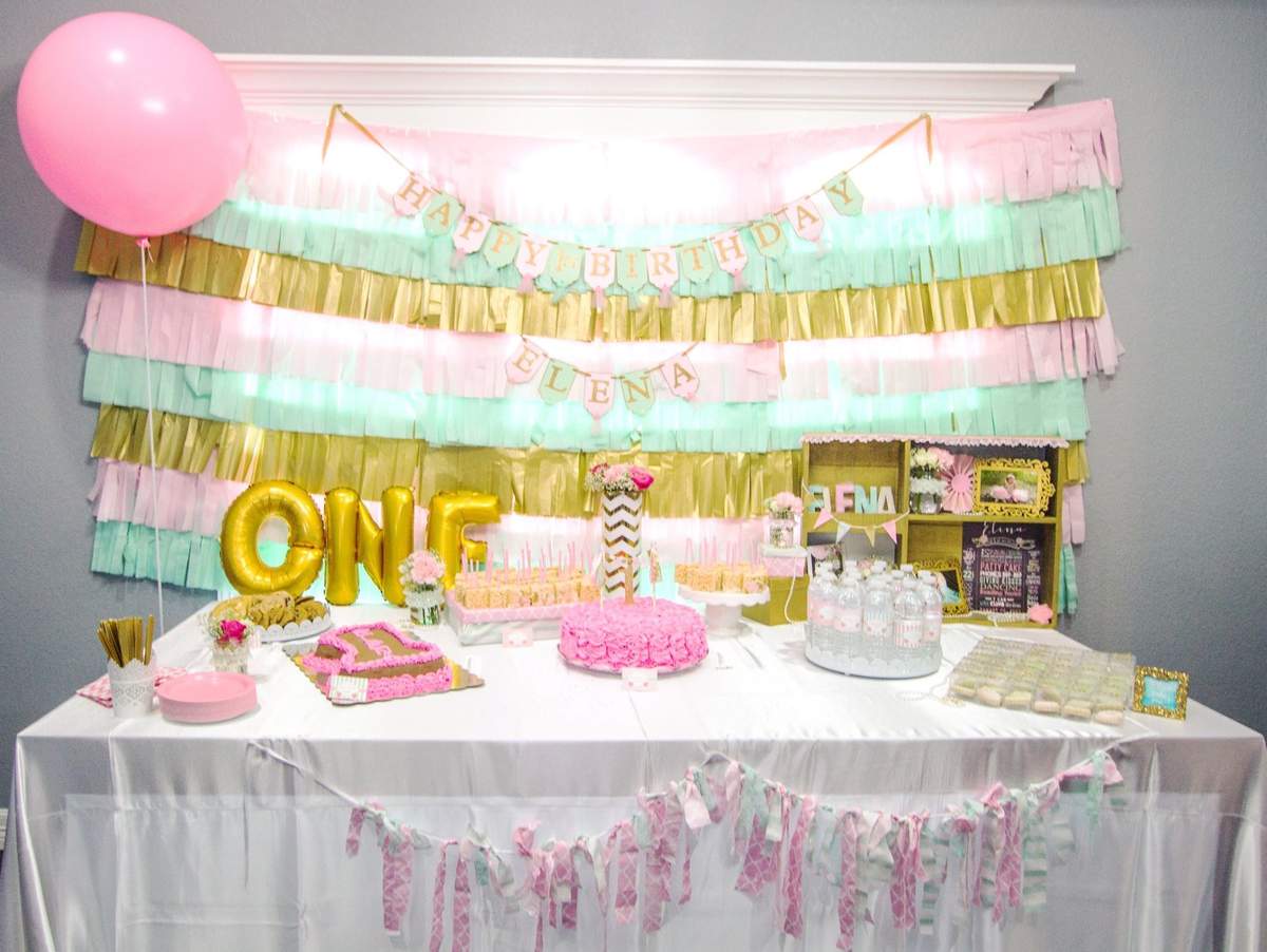 Elena's Shabby Chic First Birthday - Shabby Chic 