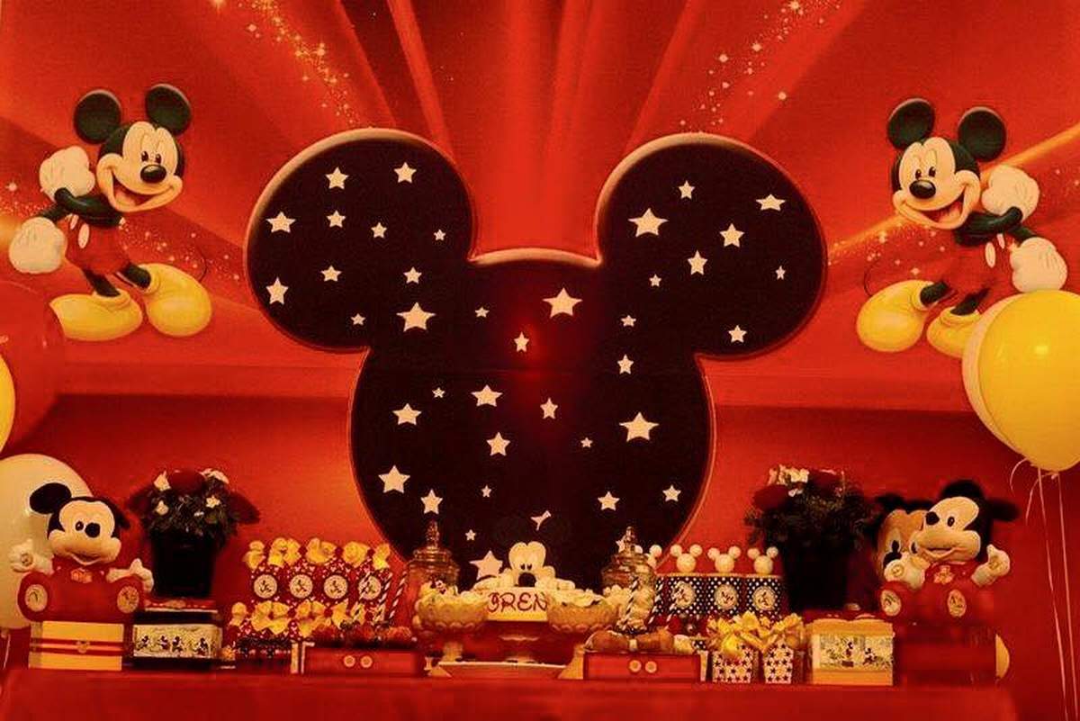 Lorenzo is ONE - Mickey Mouse