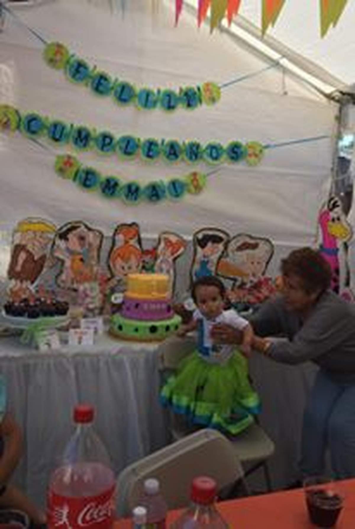 Emma's 1st Pebbles Flintstone Party - Pebbles Flintstone