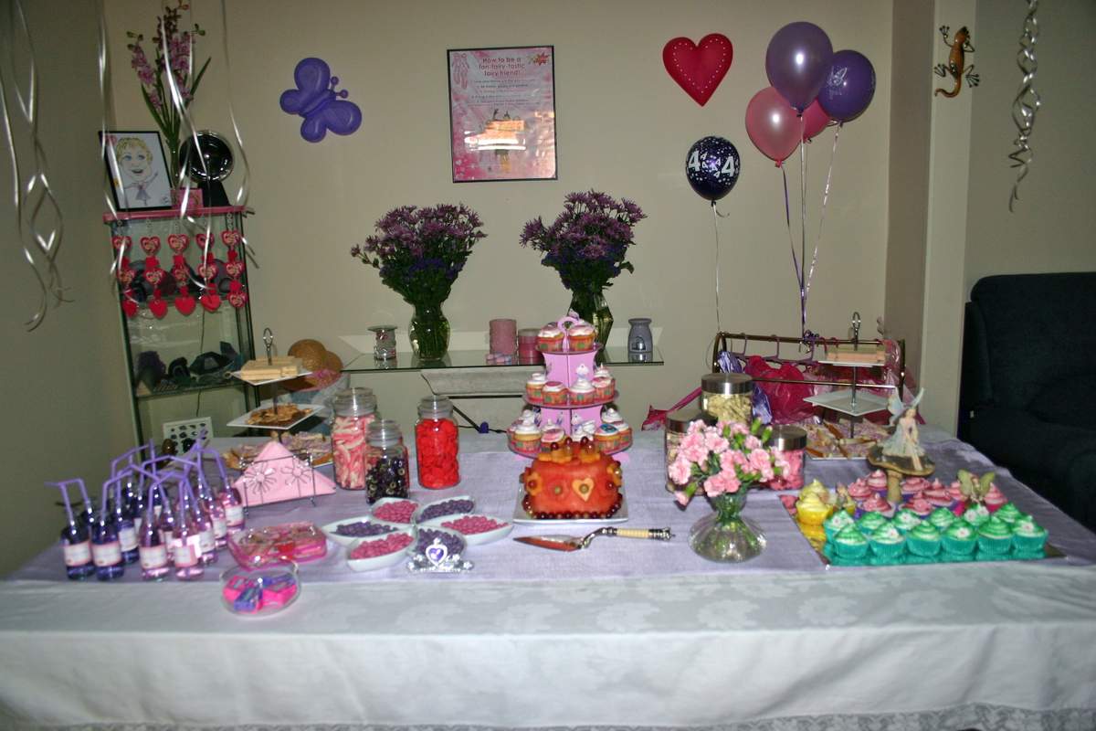 The Fairies Harmony And Rhapsody Birthday Party Ideas Photo 15 Of 19 Catch My Party