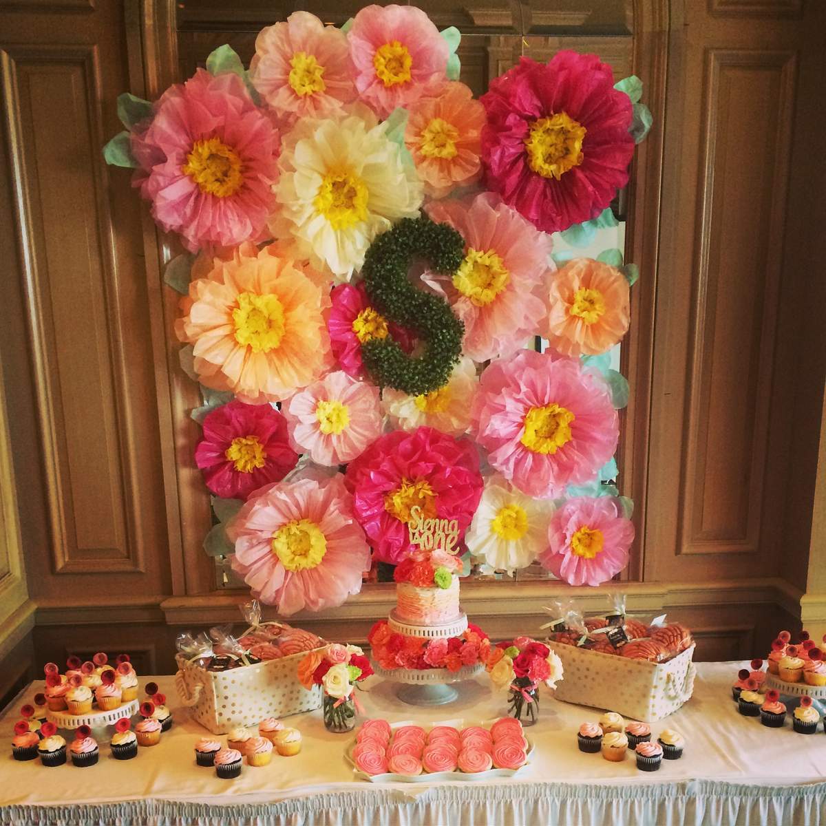 Sienna's Gorgeous Garden Birthday party - Floral, garden, boho 