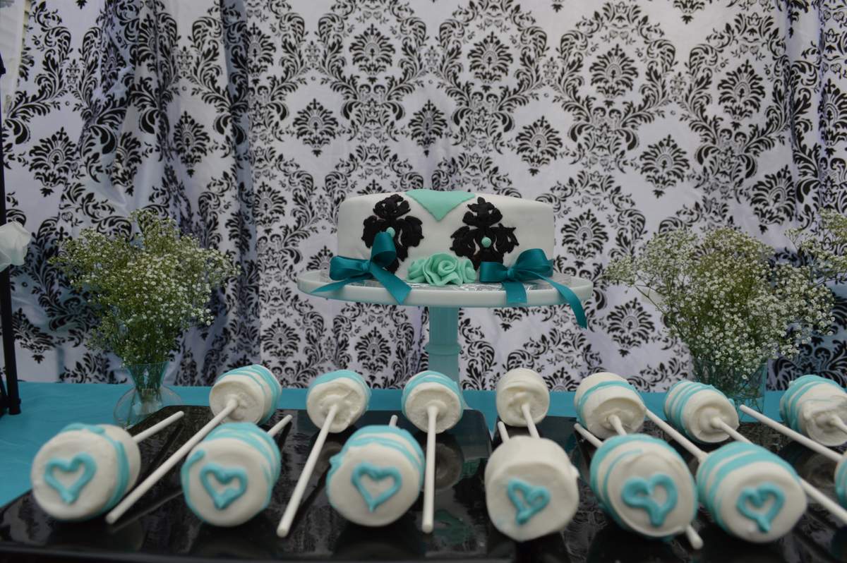 Barbara's Bridal Shower - Damask