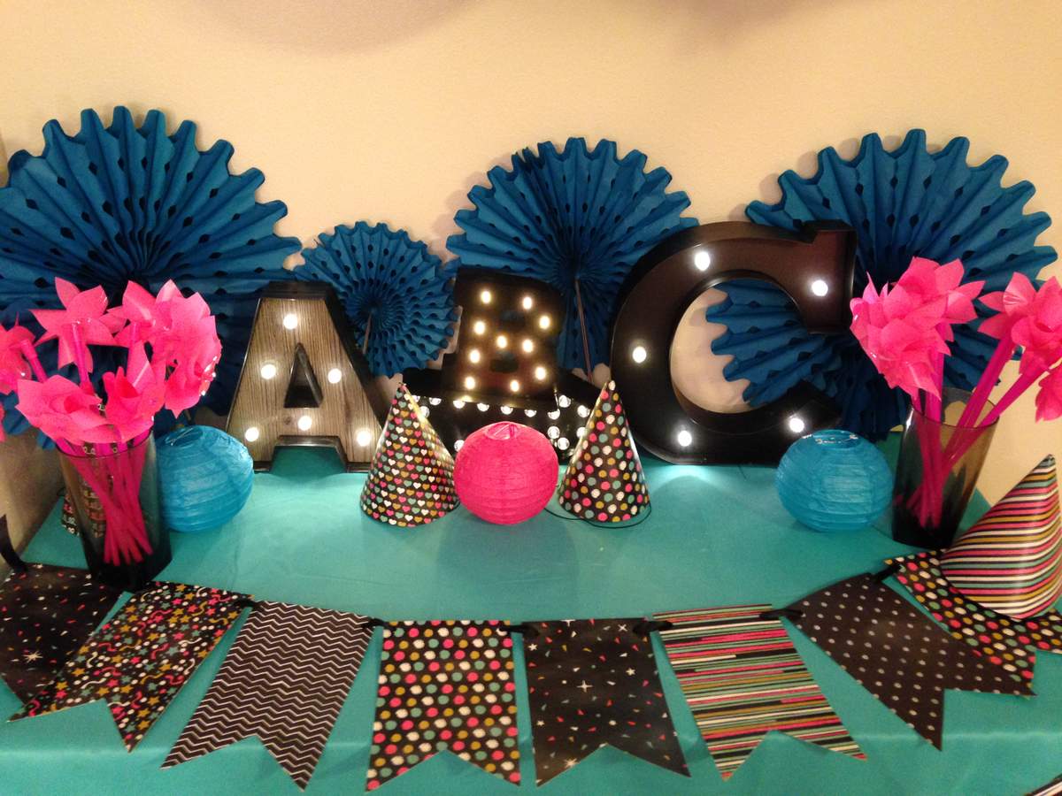 Chalk Birthday Party Ideas Photo 3 of 8 Catch My Party