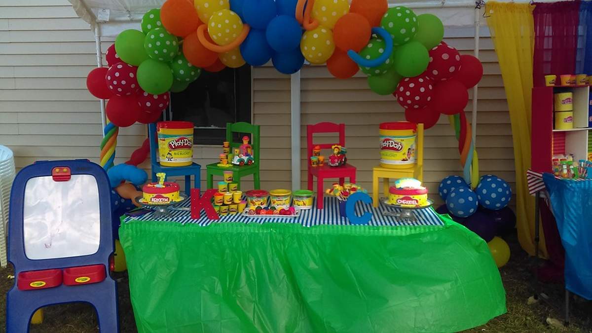 Kryzth & Chrixiel's Birthday - Play Doh