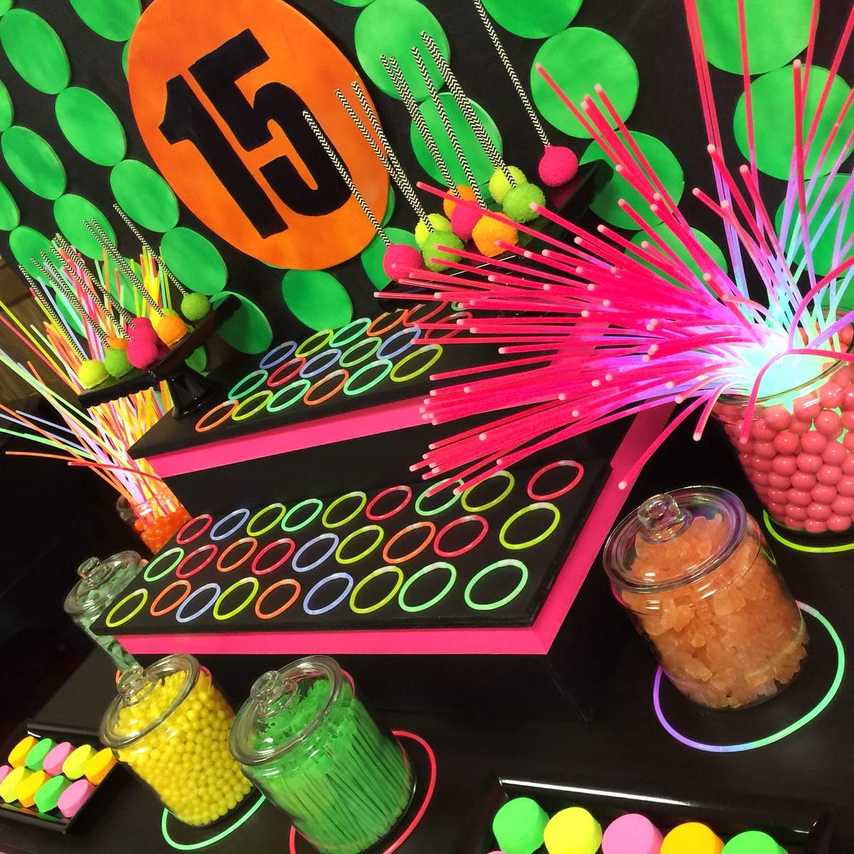 Manny's 15th Birthday Party - Glow in the Dark 