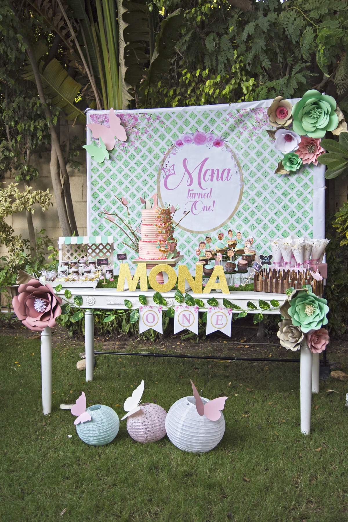 Mona's Enchanted Birthday Party - Enchanted garden 