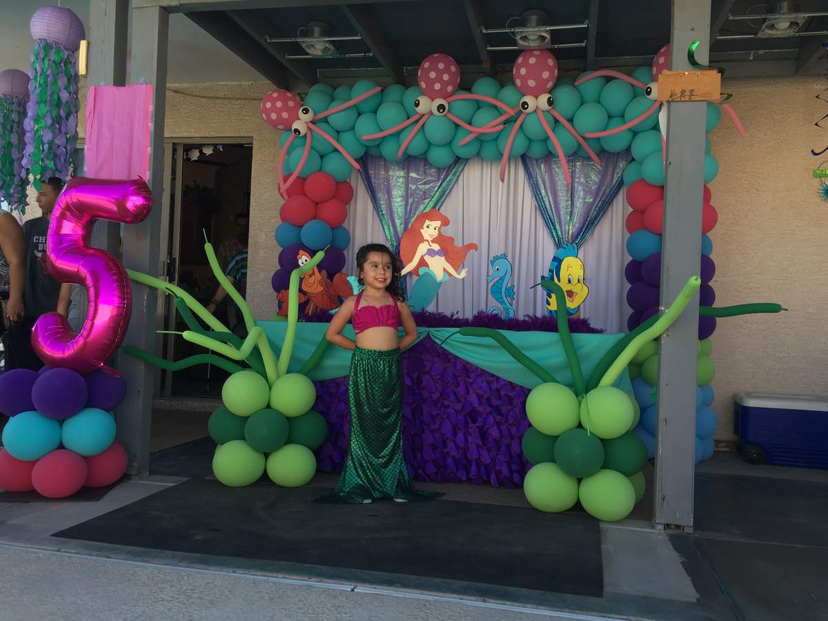 Jayde's little mermaid party - The little mermaid