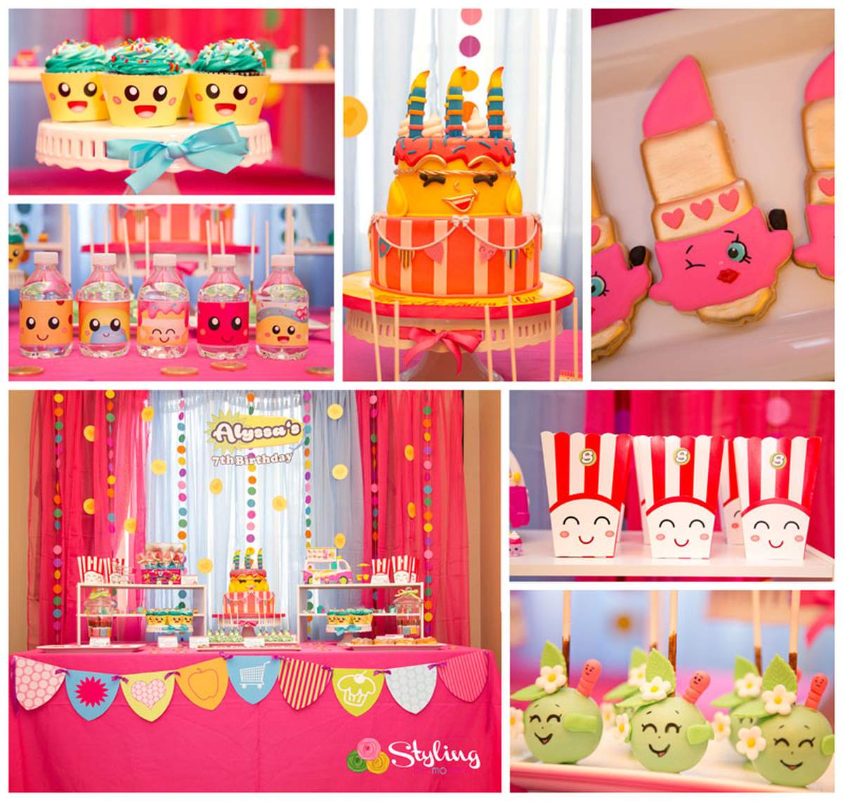 Alyssa's Shopkins Birthday - Shopkins