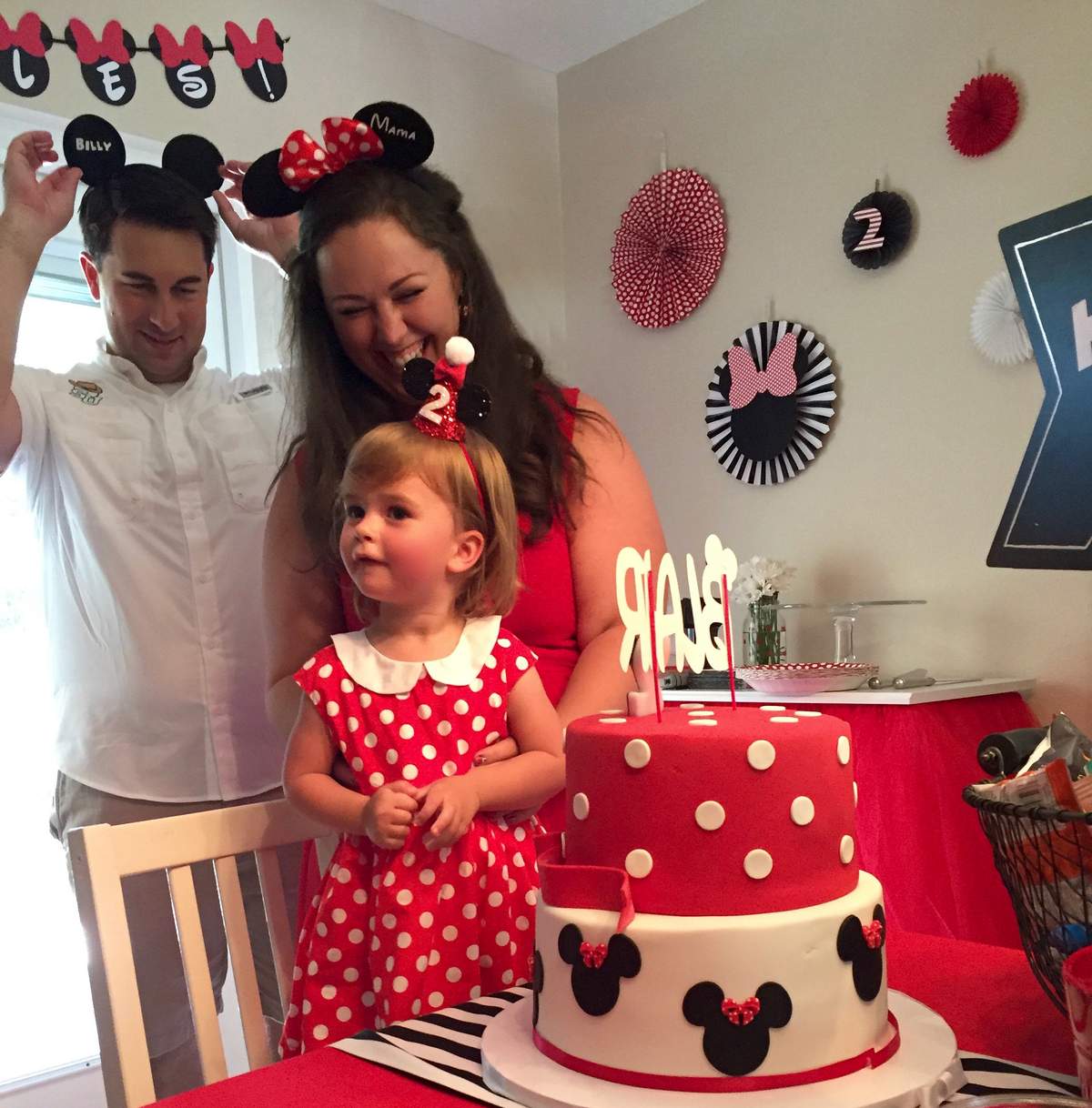 Blair's "Oh-Twodles" 2nd Birthday - Minnie Mouse