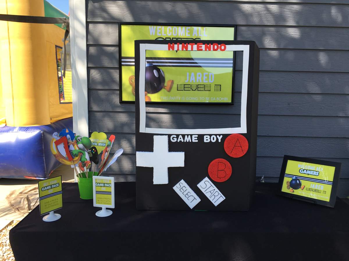 Video Games Birthday Party Ideas Photo 11 of 48 Catch My Party