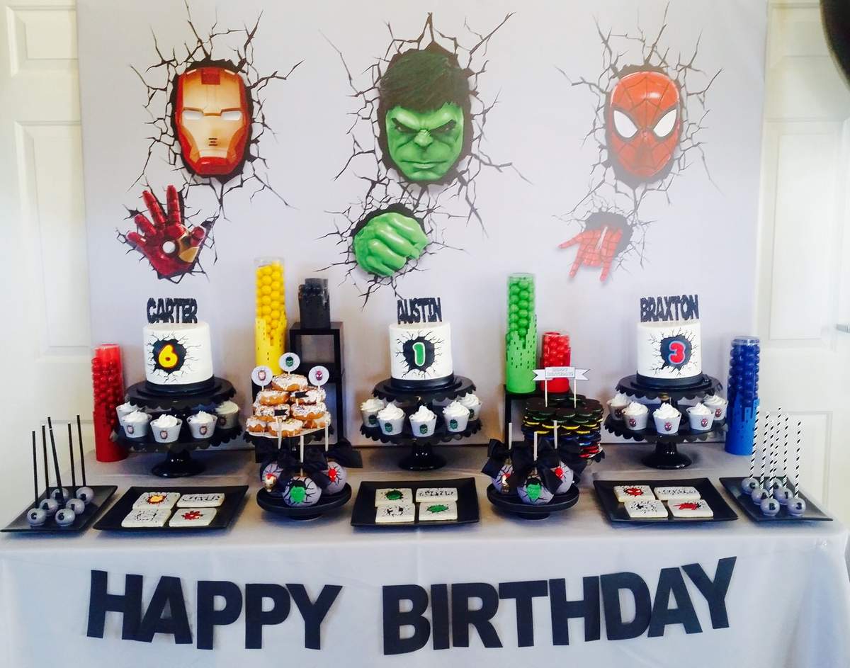 Superhero Party by Ashleigh Nicole Events  - Superhero 