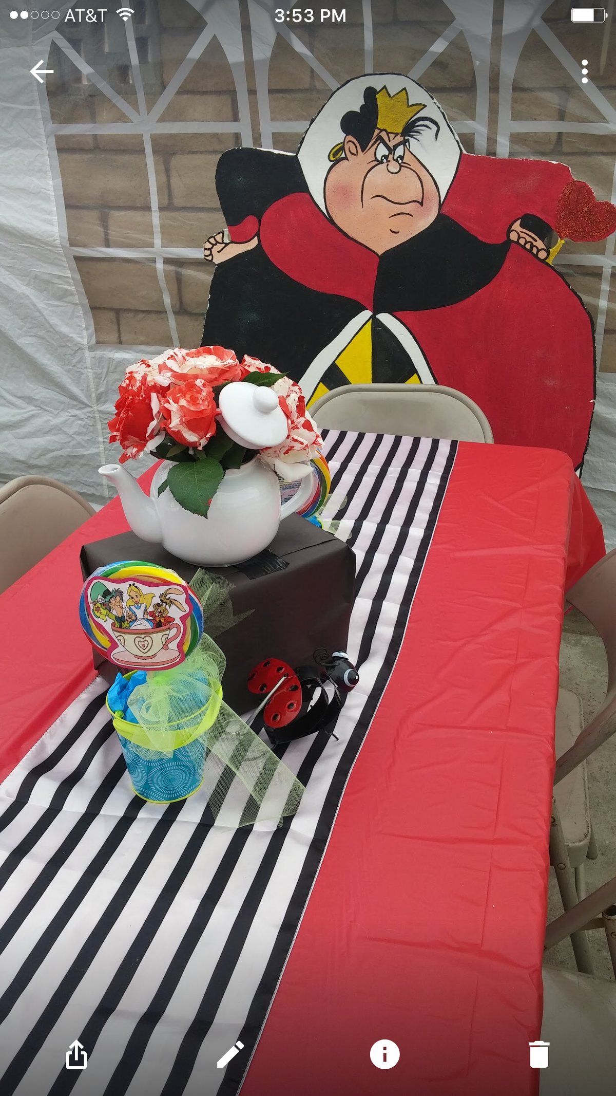 Bell's Alice in Wonderland  1st Birthday - Alice in Wonderland