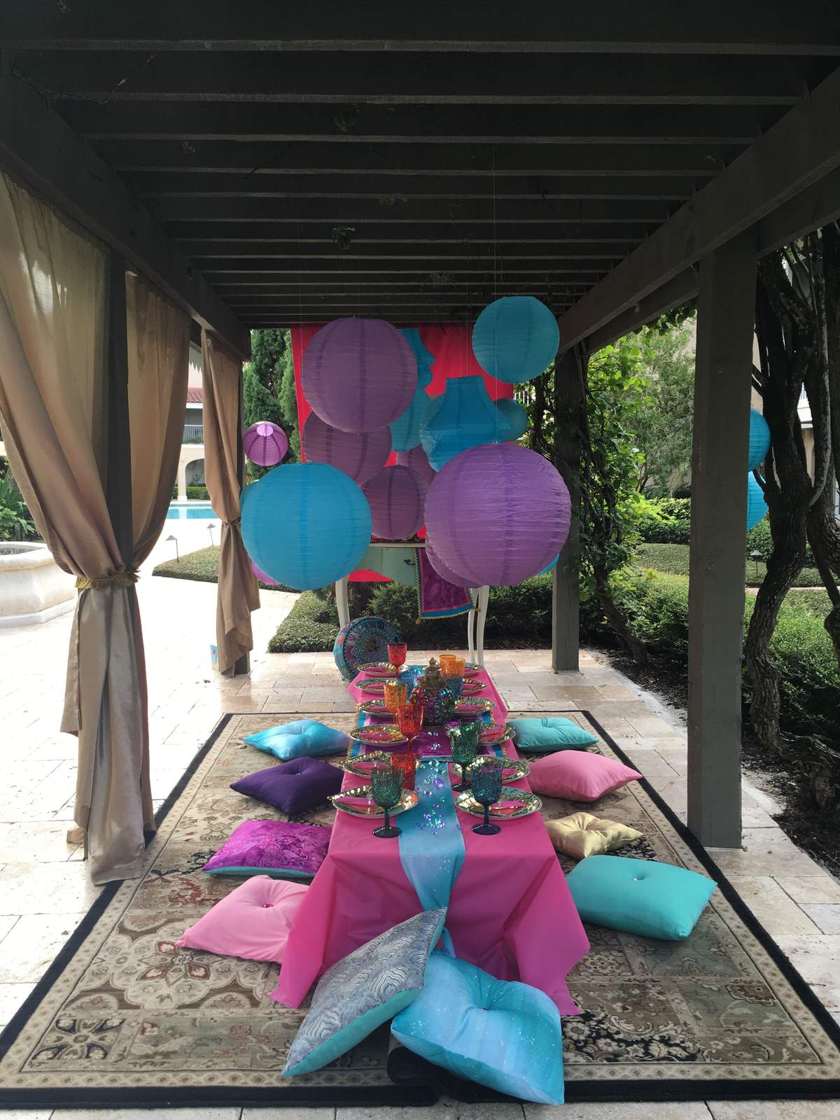 Zoey's 4th birthday party - Jasmine  Alasddin