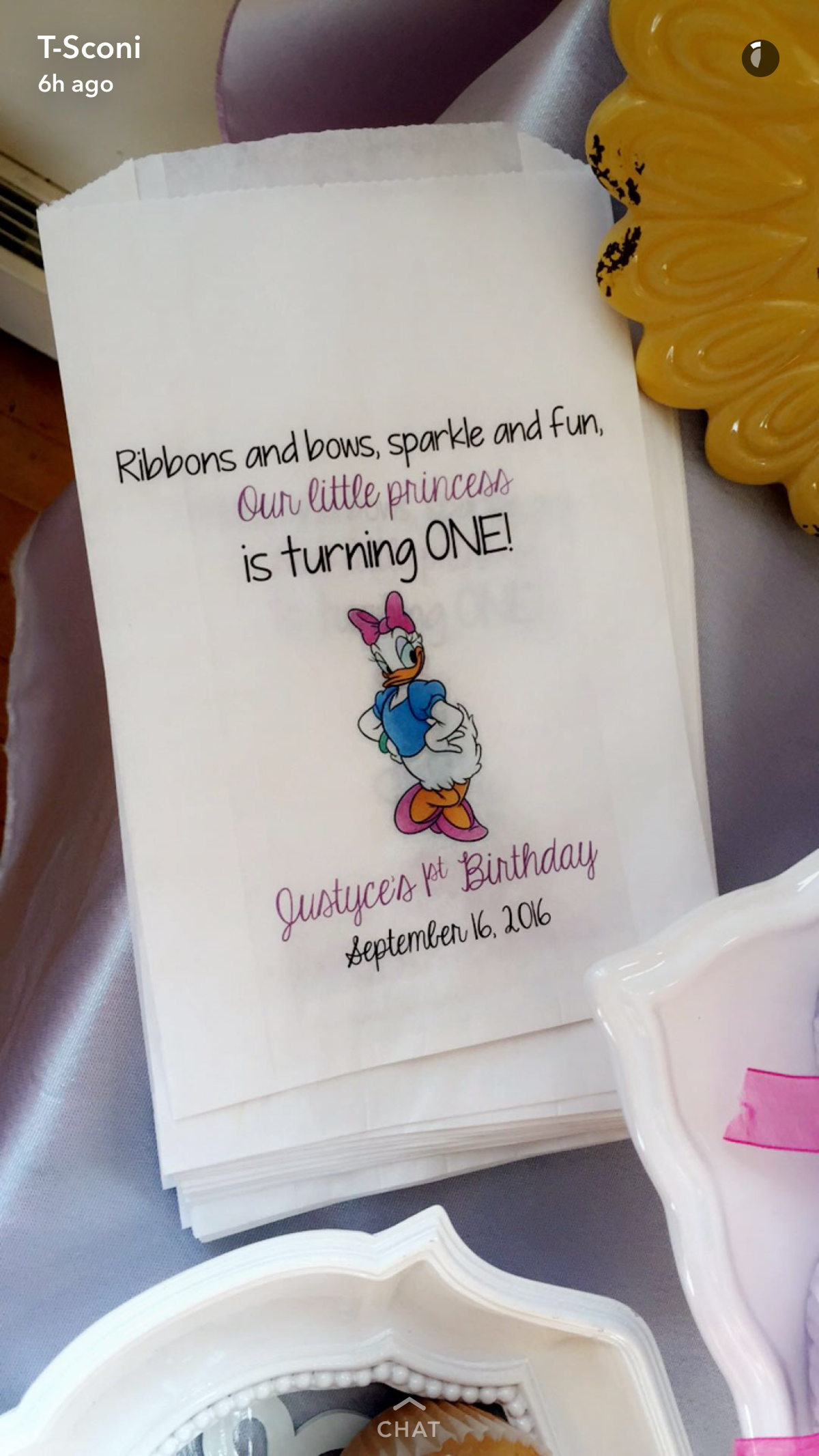 Justyce Turns One! - Daisy Duck