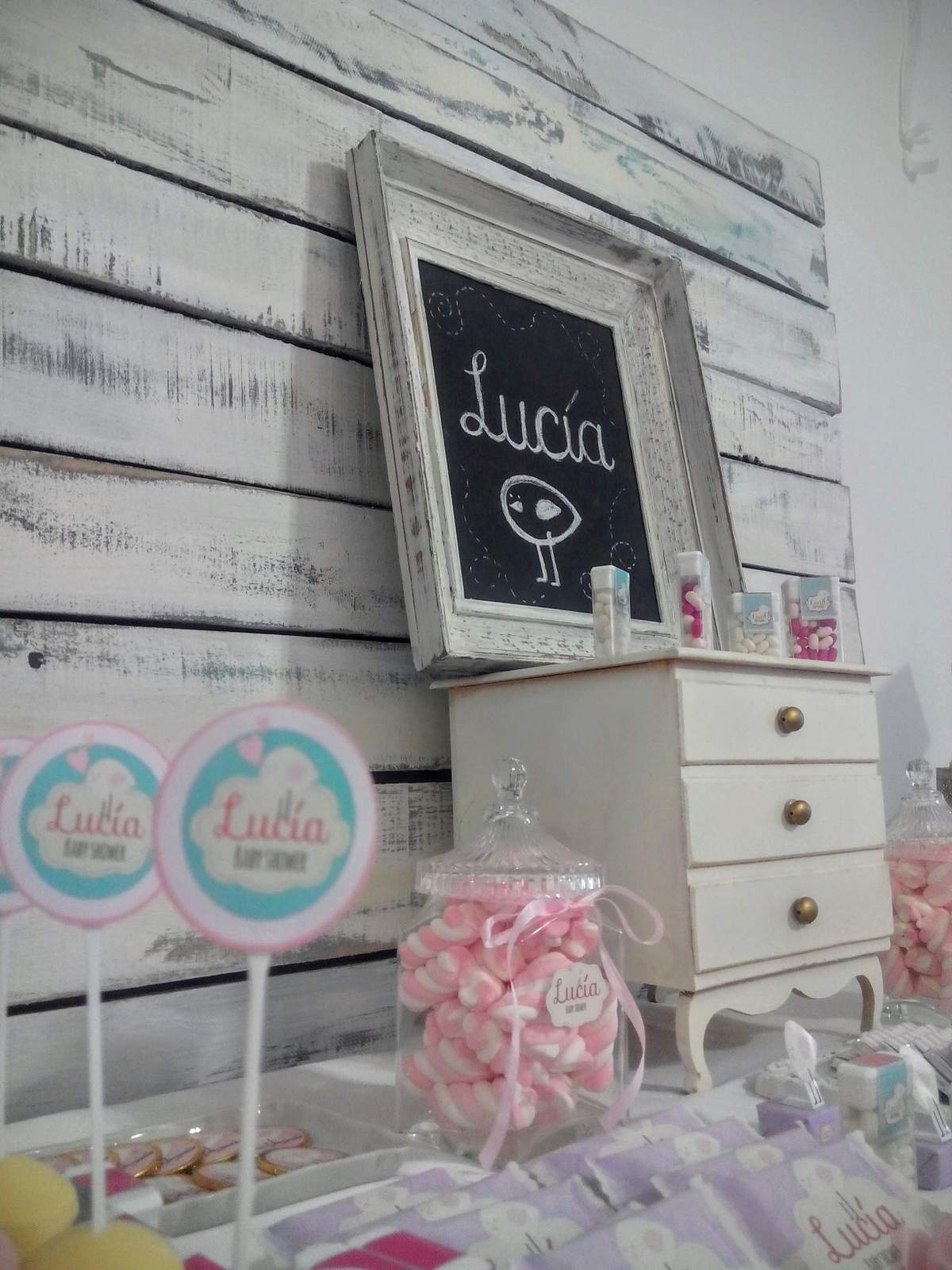 Cute babyshower birdie vintage  - Vintage / Retro