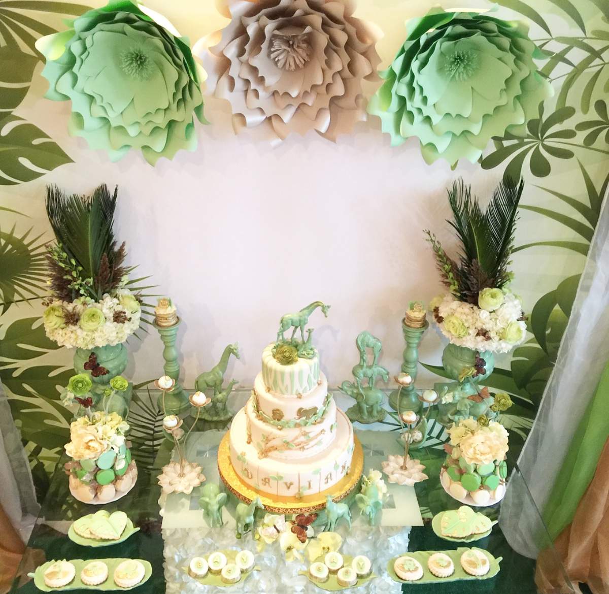 Jungle/Safari Baby Shower Party Ideas Photo 7 of 24 Catch My Party