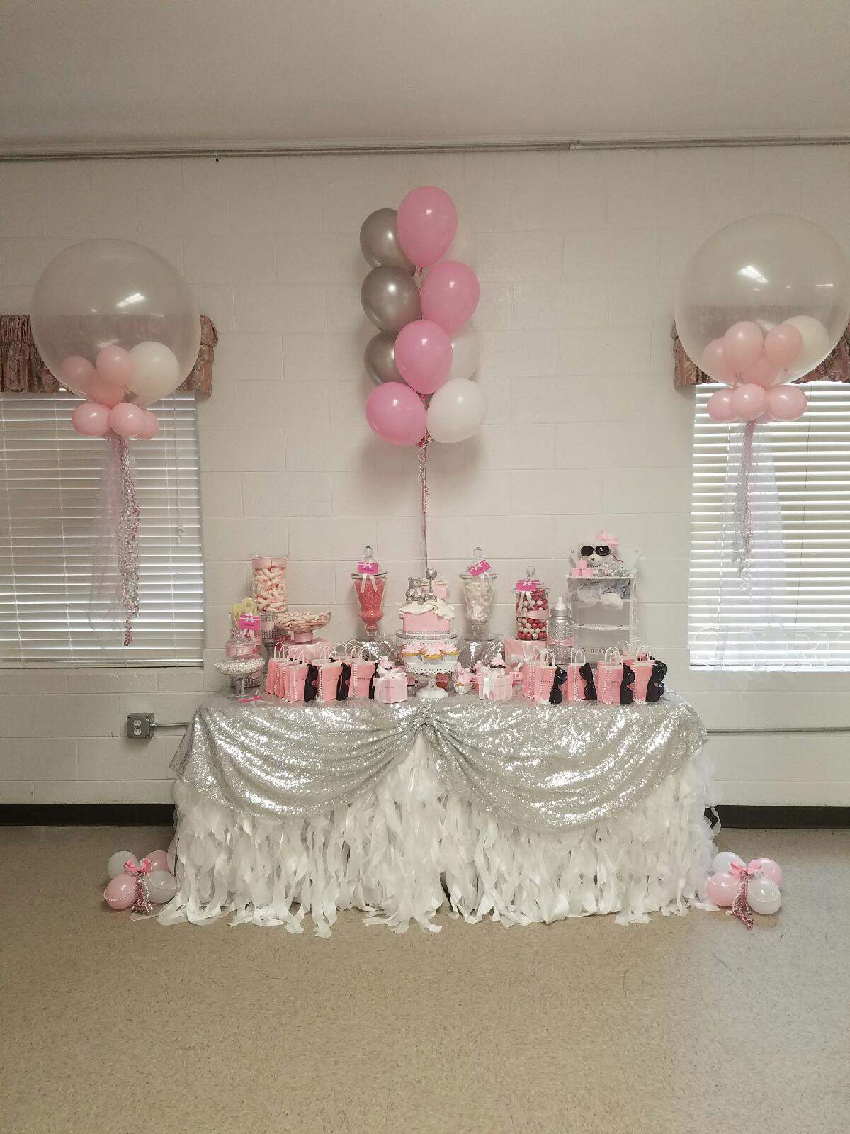 Comfort's Baby Shower - Tiffany inspired