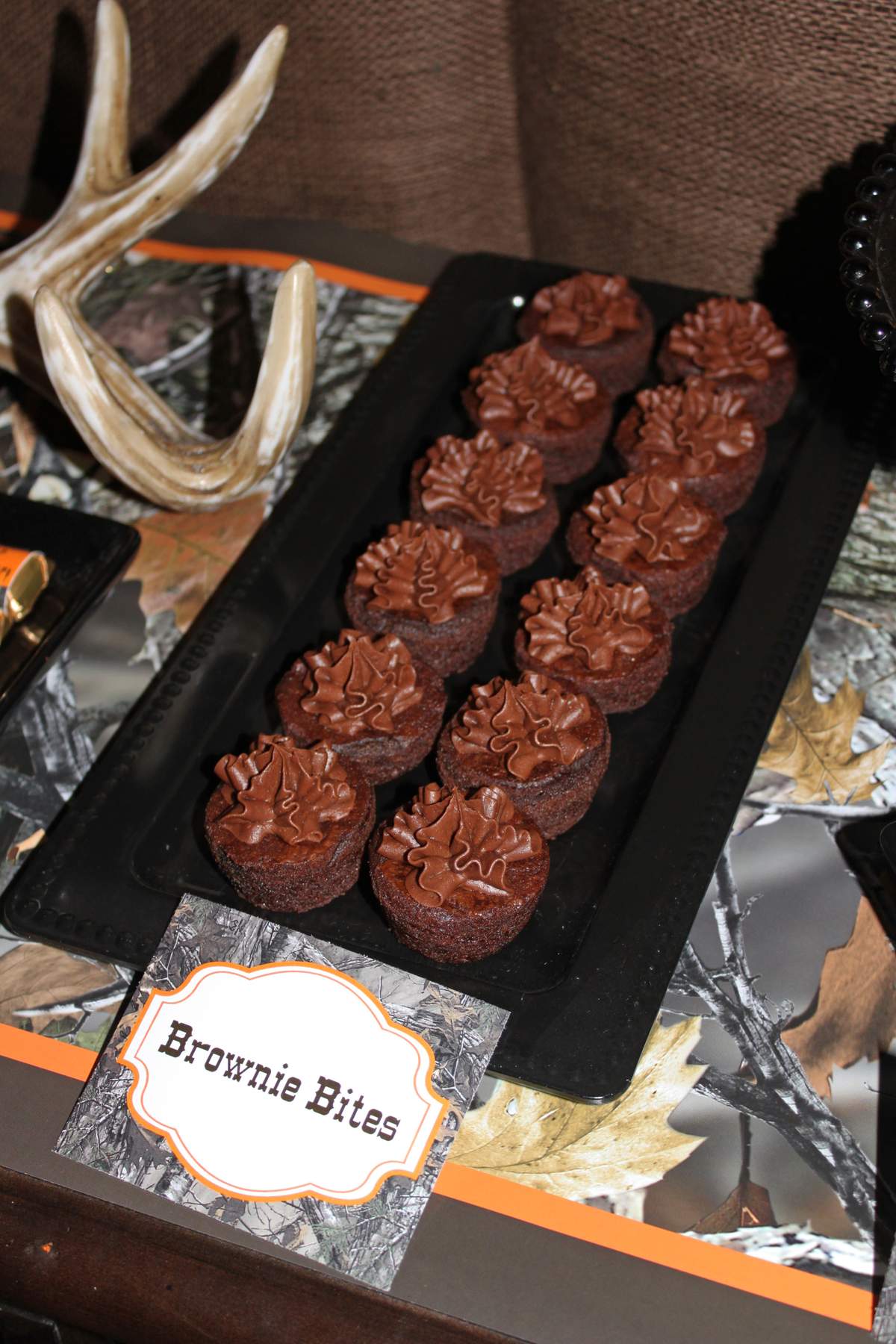 Camo deer Hunting Birthday Party Ideas Photo 20 of 20 Catch My Party