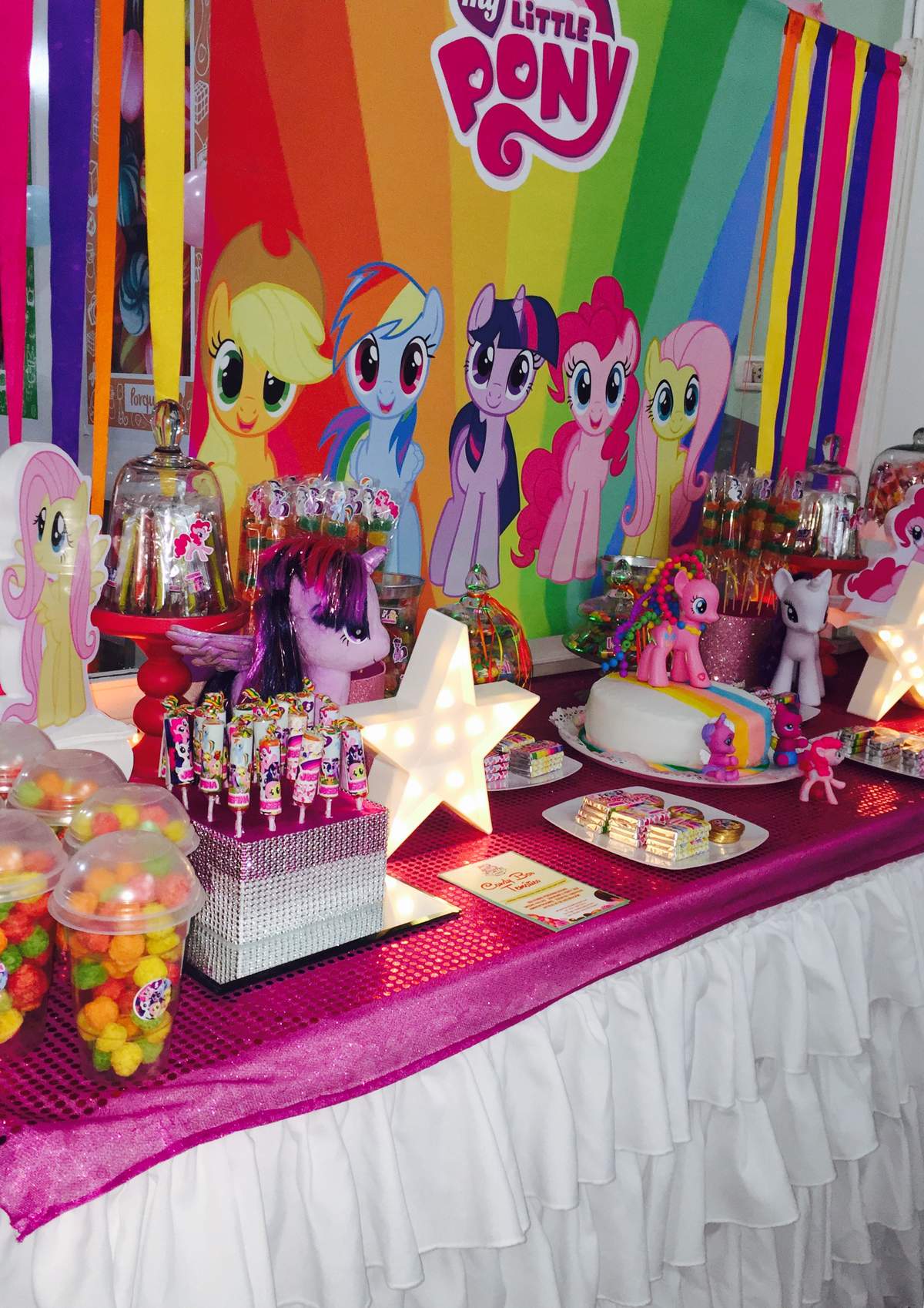 My Little Pony Birthday Party Ideas Photo 4 Of 11 Catch My Party My Little Pony Birthday Party Ideas Photo 4 Of 11 Catch My Party