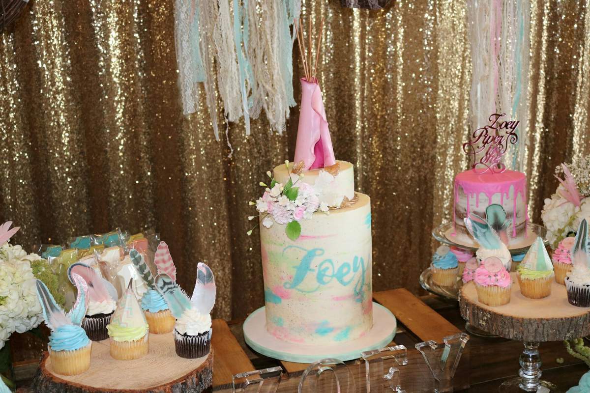 Zoey's Glitzy Glam Birthday Soirée  - Zochella Boho Chic 