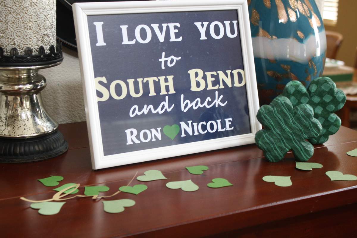 Irish themed bridal shower Bridal/Wedding Shower Party Ideas Photo 8 of 20 Catch My Party