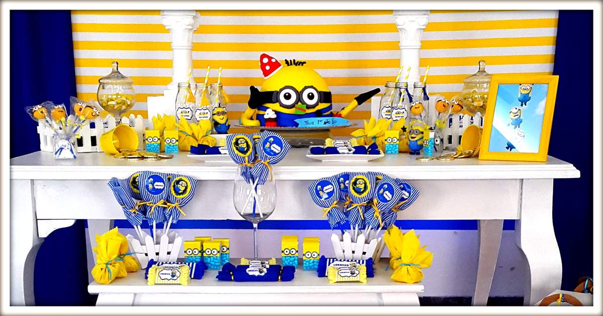 Lorenzo Cumple uno - Despicable Me / Minions