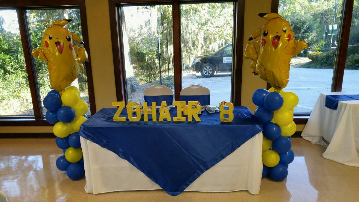 Zohair's 8th Birthday - Pokemon