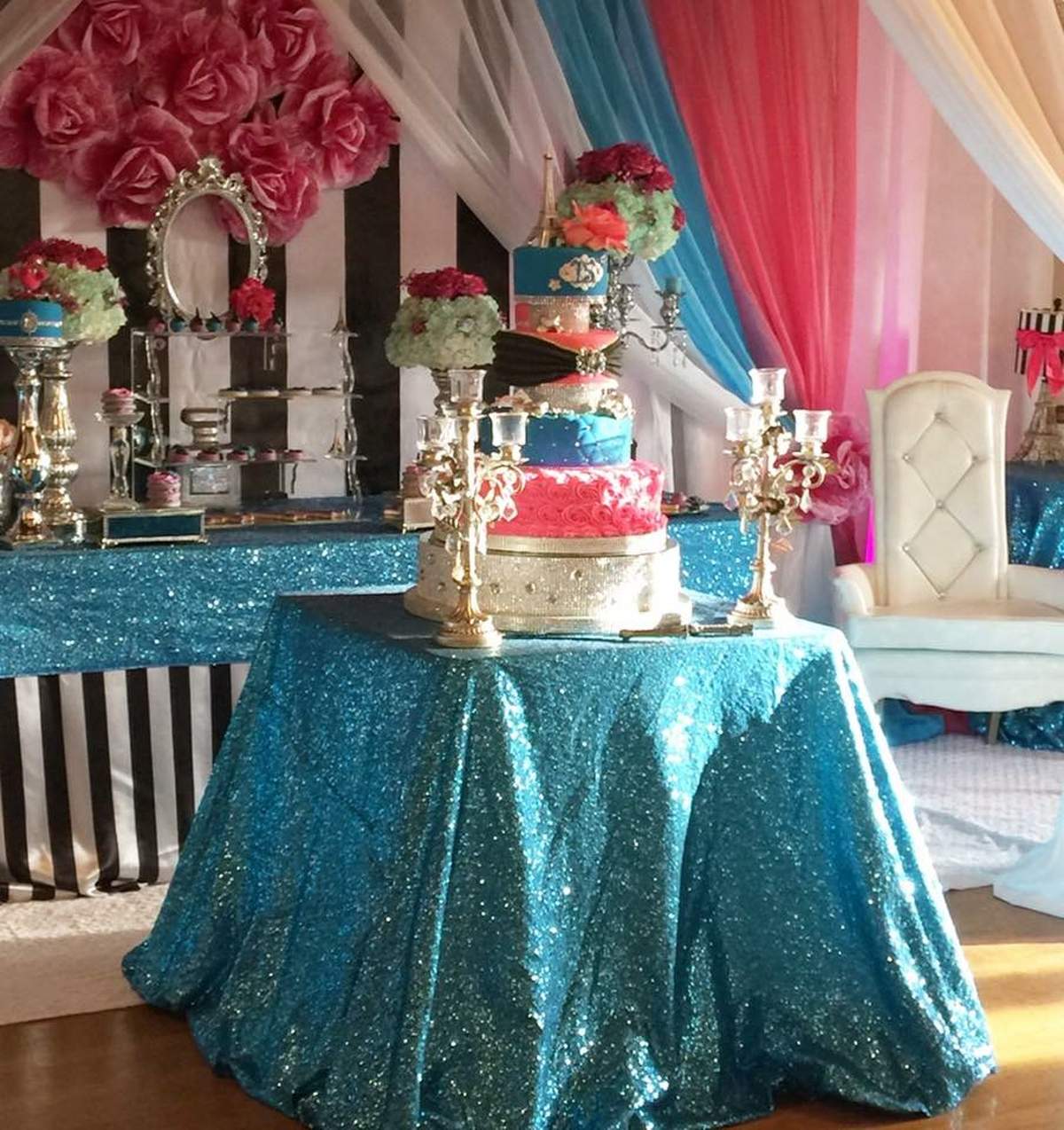 A Tour Around Paris Quinceañera - French / Parisian