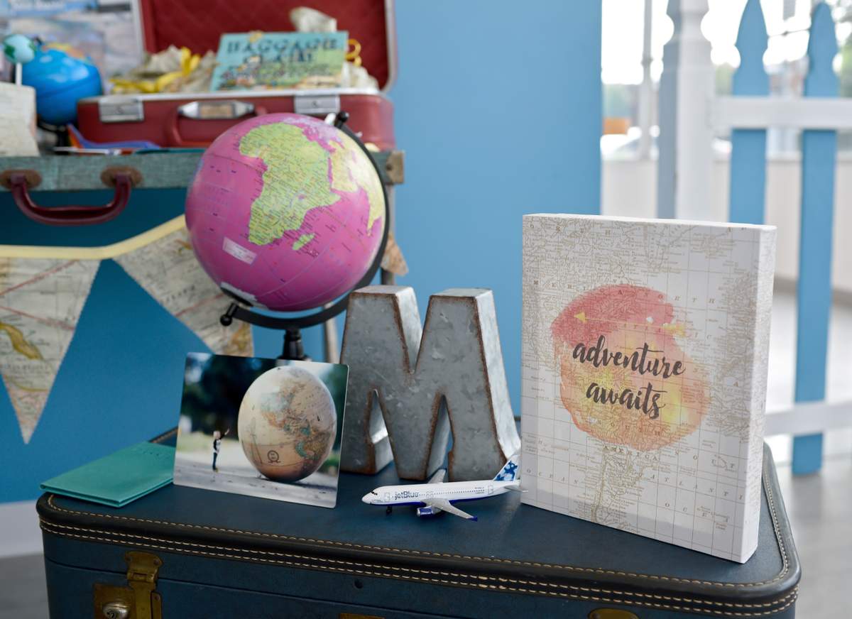 Travel Birthday Party Ideas Photo 1 of 13 Catch My Party