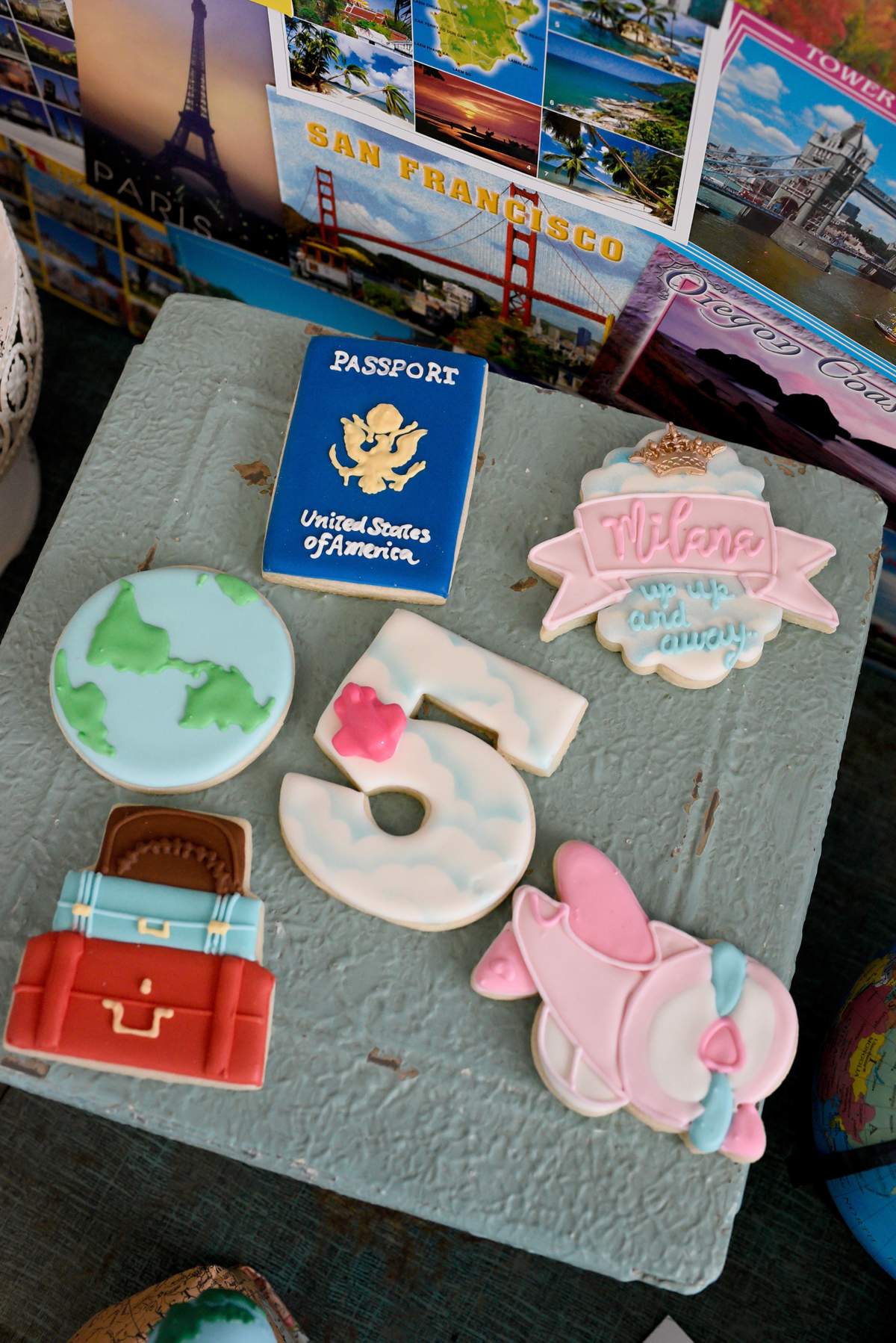 Travel Birthday Party Ideas Photo 1 of 13 Catch My Party