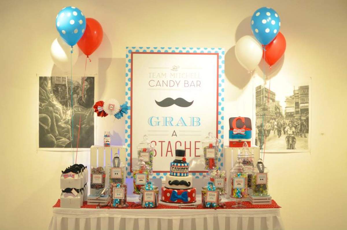 Mustache, Bowties, and Cocktails Baby Shower - Mustaches / Little Man