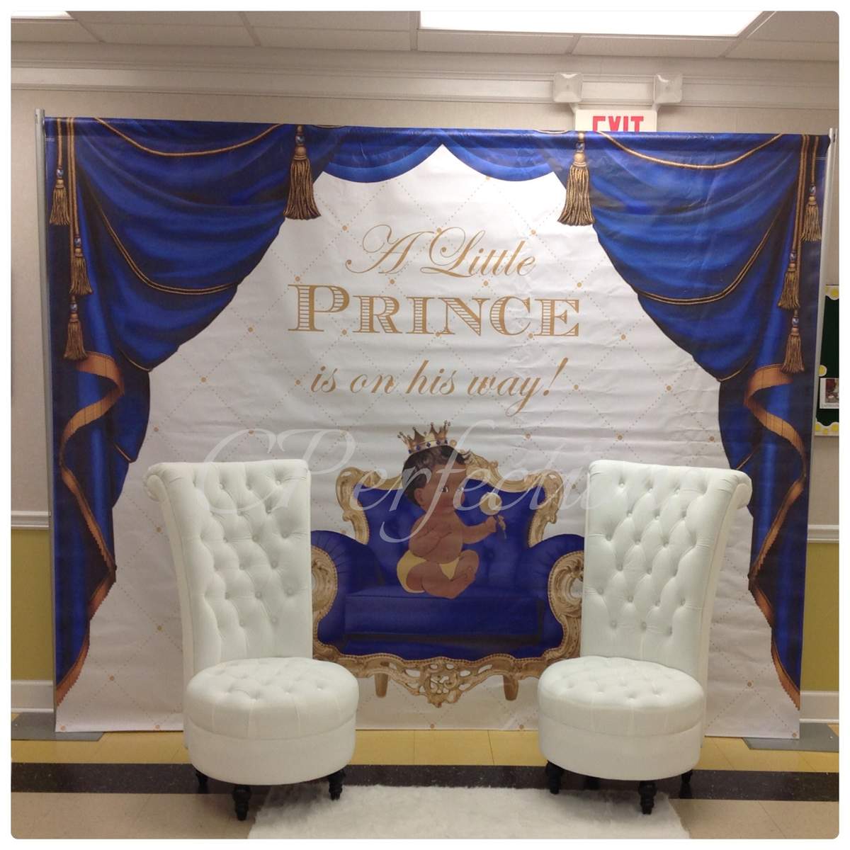 Royal Prince Baby Shower - None