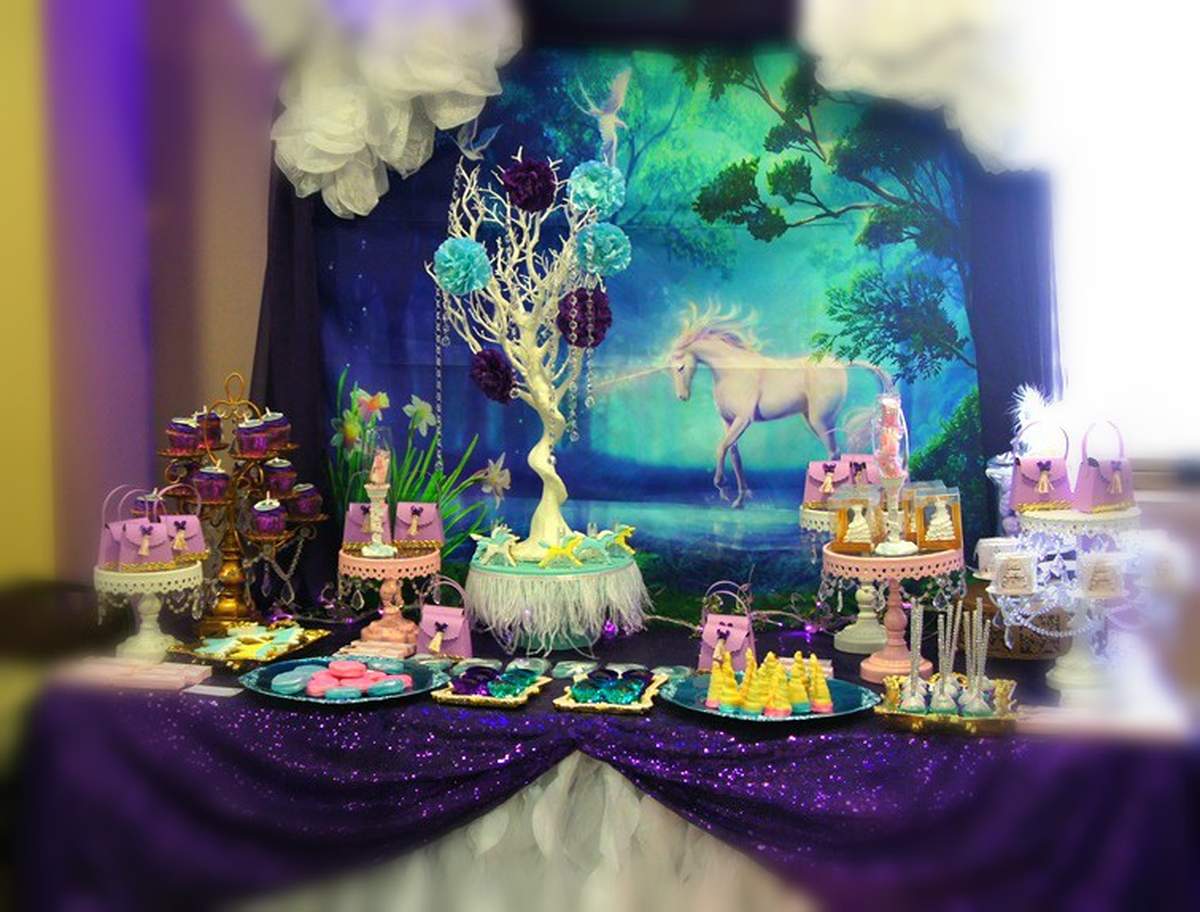 Unicorn Birthday party - Unicorns
