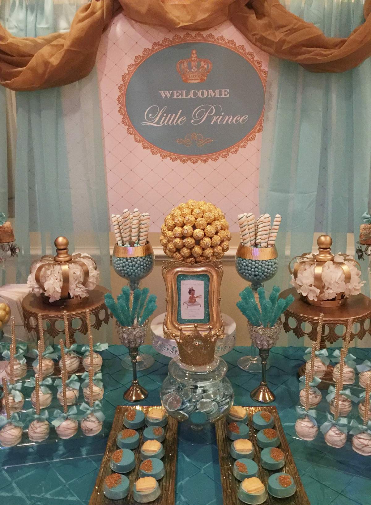 Royal Baby Shower Baby Shower Party Ideas Photo 2 of 12 Catch My Party