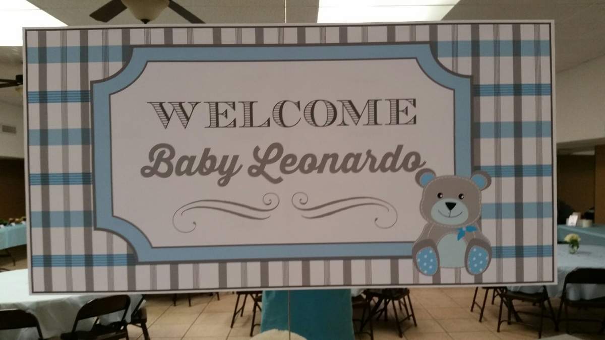 Lizzy's Baby Shower - Teddy Bear