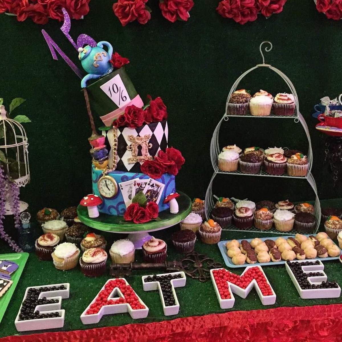 Alexis In Wonderland birthday party - Alice in Wonderland