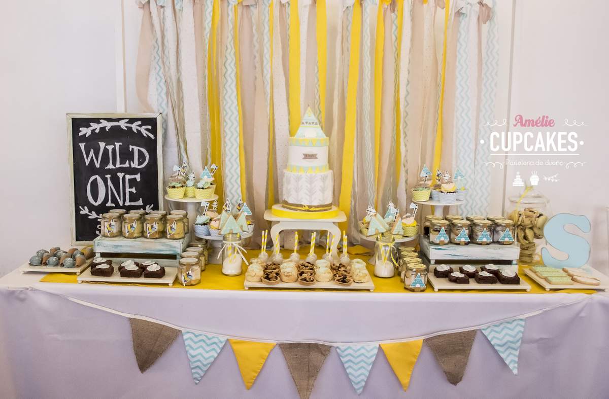 Wild One Teepee Party  - Teepee & little indian 