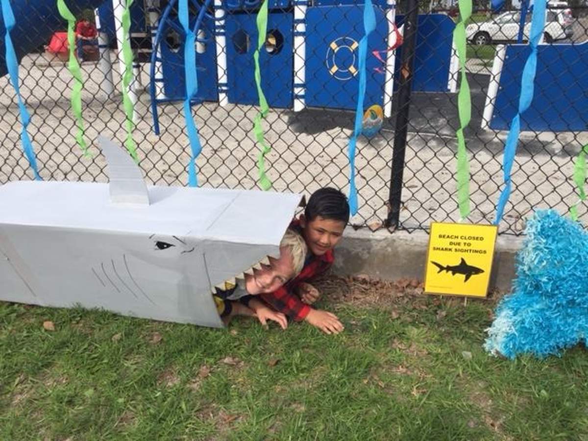 Kaden's 7th Jawsome Birthday Party - Sharks 