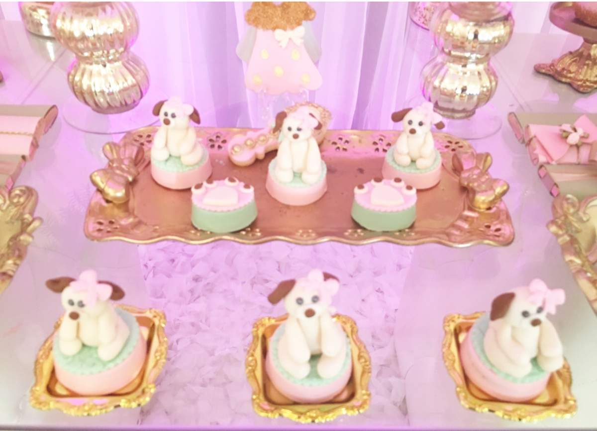 Delicade little puppies baby shower Baby Shower Party Ideas Photo 10