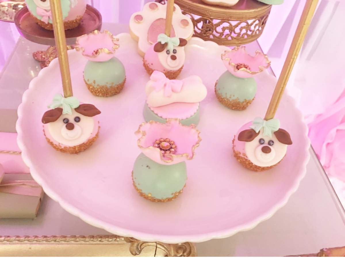 Delicade little puppies baby shower Baby Shower Party Ideas Photo 10