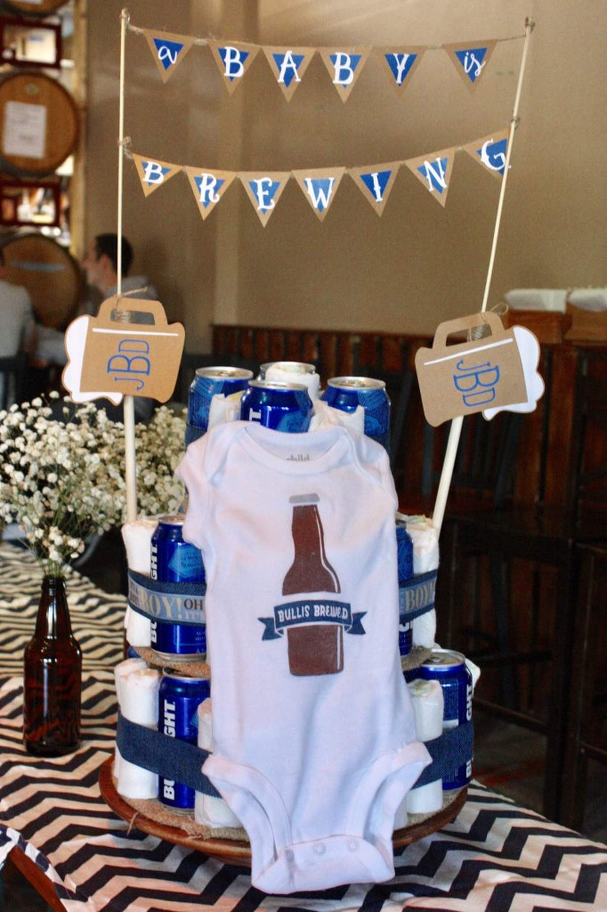 Brewery Baby Shower Party Ideas Photo 2 of 10 Catch My Party