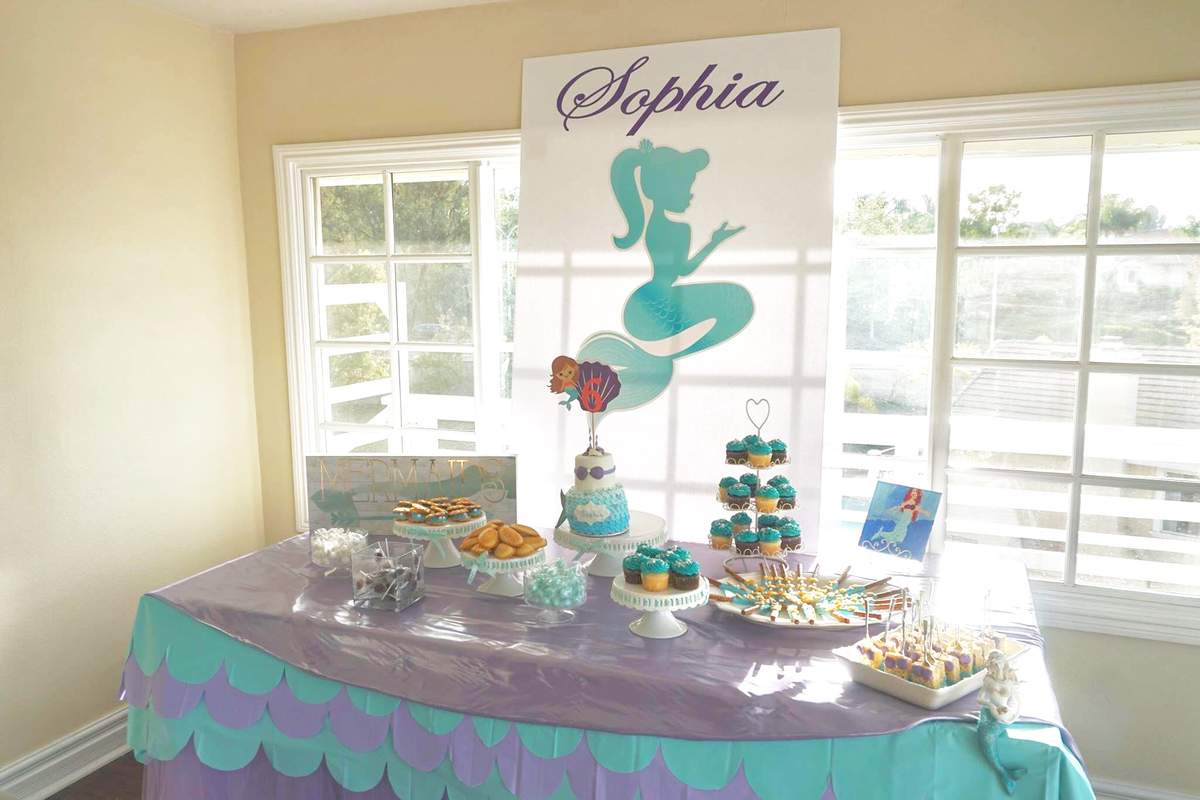 Sophia's Mermaid Party  - Mermaid birthday 