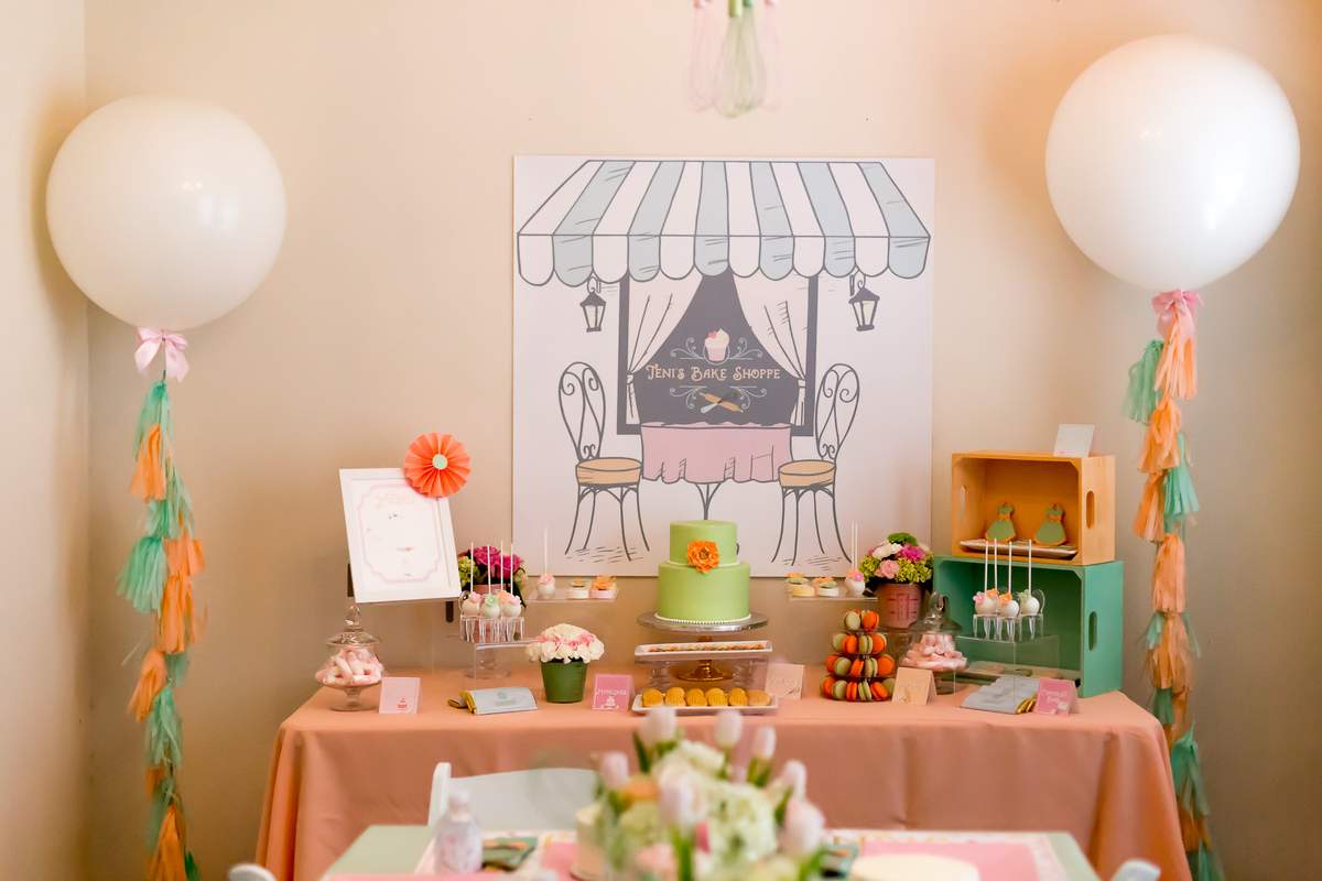 Bake Party Birthday Party Ideas Photo 5 of 20 Catch My Party