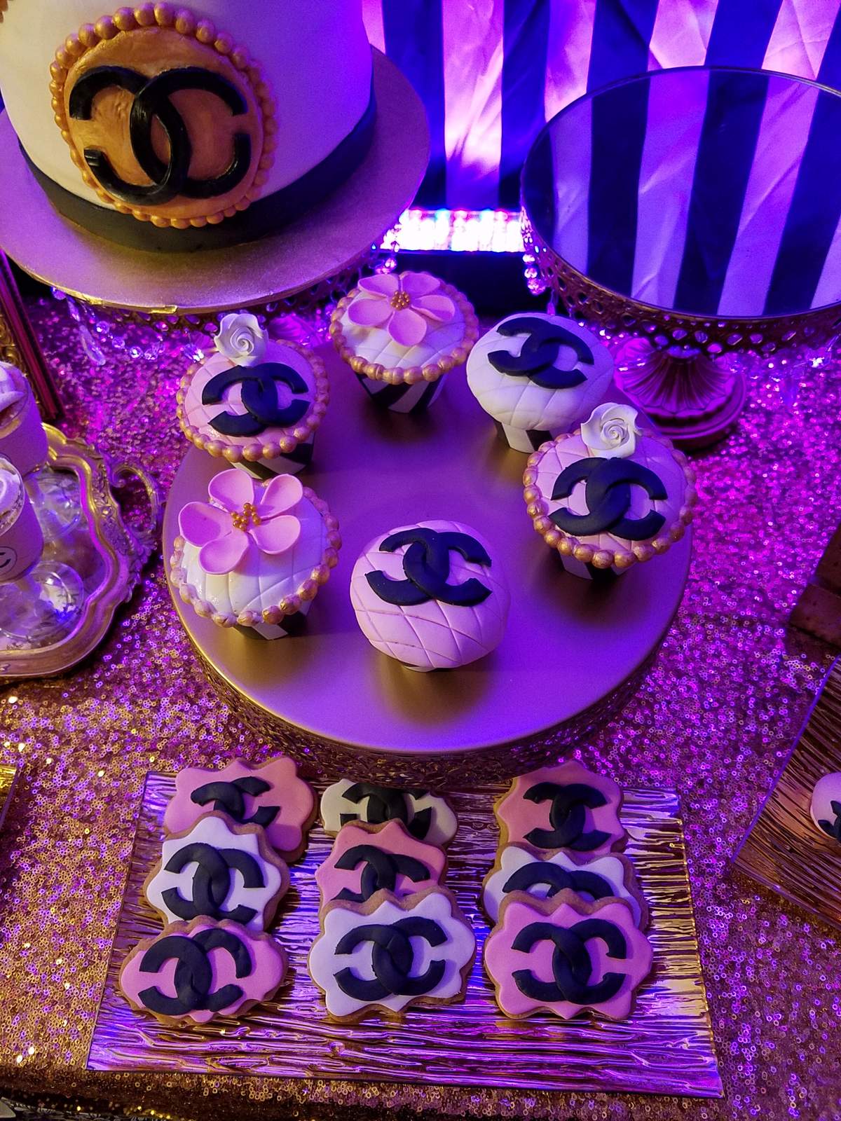 Chanel birthday party Birthday Party Ideas Photo 2 of 14 Catch My Party